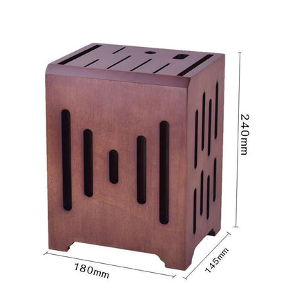 Ventilated Kitchen Knife Holder Wall Mounted And Tabletop Safe Storage