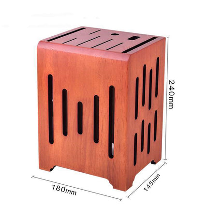 Ventilated Kitchen Knife Holder Wall Mounted And Tabletop Safe Storage
