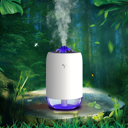 Magic Flame Ultrasonic Humidifier Aroma Diffuser for Desktop Home Office
