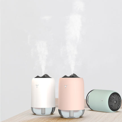 Magic Flame Ultrasonic Humidifier Aroma Diffuser for Desktop Home Office