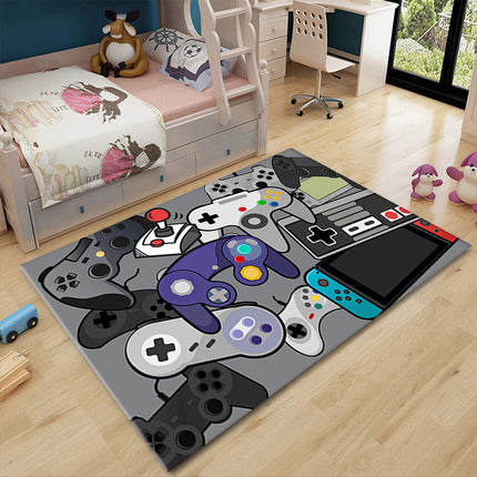 Très Elite Video Game Carpet Mat - Plush, Non-Slip Design for Living R