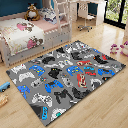 Très Elite Video Game Carpet Mat - Plush, Non-Slip Design for Living R