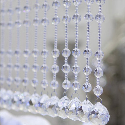 Pendant Curtain Loose Beads Crystal Ball Beads Glass Material Crystal