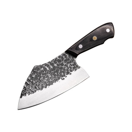 Hand Hammered Deboning Knife Stainless Steel Kitchen Knife Outdoor 15cm Blade