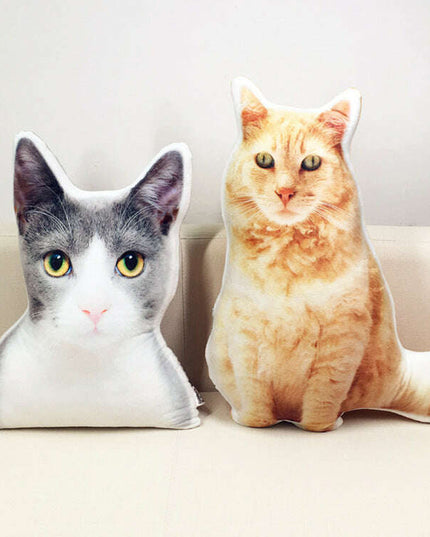 Customize Special-Shaped Pet Pillow DIY Stuffed Animal Pillow Sofa Car Decor Cat Dog Pillow