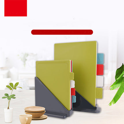 Antibacterial Cutting Board Set Four Piece Kitchen Mold Proof Easy Clean