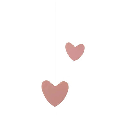 Creative Heart-shaped Butterfly Flower Children's Room Ceiling Lamp Ch