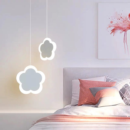 Creative Heart-shaped Butterfly Flower Children's Room Ceiling Lamp Ch