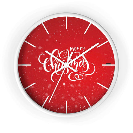 Elegant Holiday Clock with Exquisite Wooden Design by Maison d'Elite