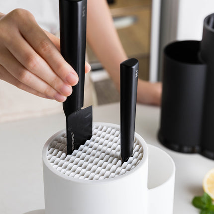 TPR Material Knife Holder Cutting Board Stand Kitchen Storage Rack