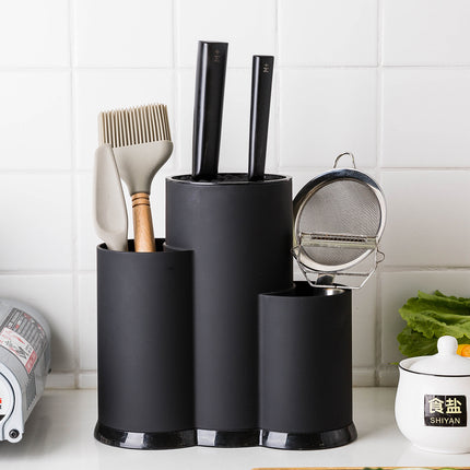 TPR Material Knife Holder Cutting Board Stand Kitchen Storage Rack
