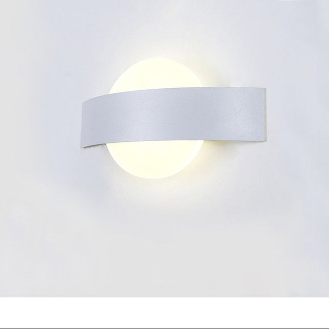 Aisle Wall LED Petal Lamp with Acrylic Shade — Universal 85-265V Corridor Lighting
