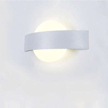 Aisle Wall LED Petal Lamp with Acrylic Shade — Universal 85-265V Corridor Lighting