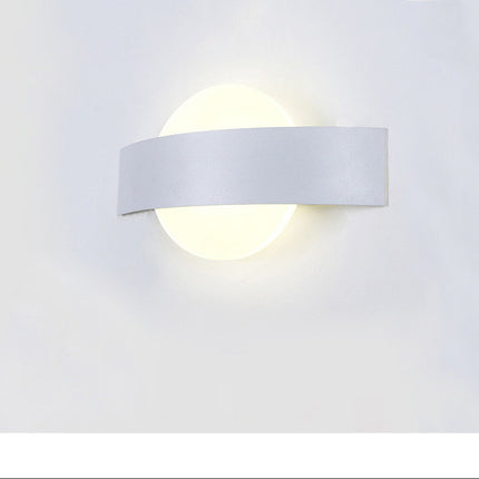 Aisle Wall LED Petal Lamp with Acrylic Shade — Universal 85-265V Corridor Lighting