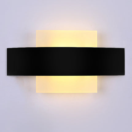 Aisle Wall LED Petal Lamp with Acrylic Shade — Universal 85-265V Corridor Lighting