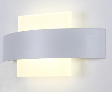 Aisle Wall LED Petal Lamp with Acrylic Shade — Universal 85-265V Corridor Lighting