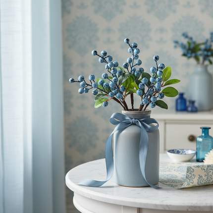 Peekaboo Studio Acacia Bean Artificial Flower Arrangement - Realistic