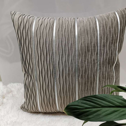 Simple Luxury Striped Velvet Pillow Cover Pillow Cushion Cover Pillow