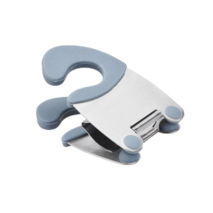 Stainless Steel Pot Side Clamp Bracket Anti Scalding Dish Clamp Dual Purpose