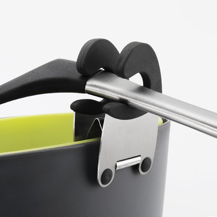 Stainless Steel Pot Side Clamp Bracket Anti Scalding Dish Clamp Dual Purpose