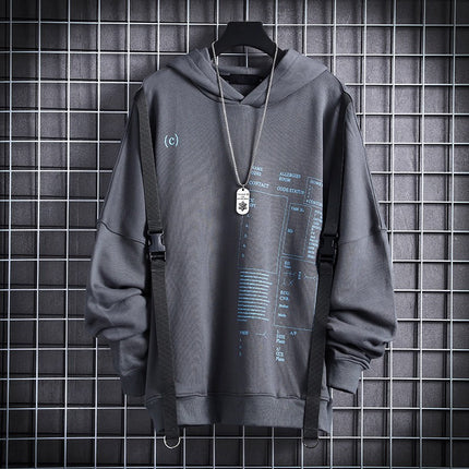 Peekaboo Studio WLS Dark Digit Hoodie - Soft Fabric, Modern Design