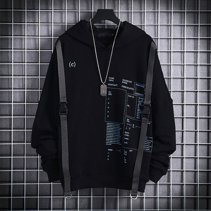 Peekaboo Studio WLS Dark Digit Hoodie - Soft Fabric, Modern Design