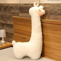 Peekaboo Studio Alpaca Plush Toy Pillow - Soft & Cuddly Design