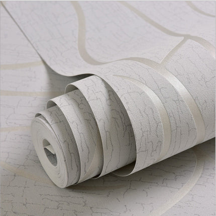Embossed Nonwoven Wallpaper With Vertical Stripes For Eco Friendly Interiors