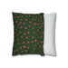 Pink Daisy Christmas Decorative Pillowcase - Elegant Floral Accent Piece