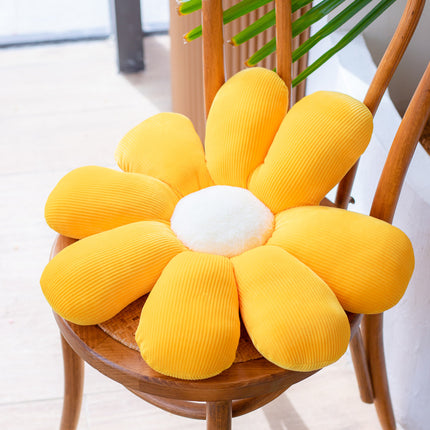Peekaboo Studio Small Daisy Petal Cushion - Soft, Decorative Accent
