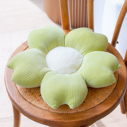 Peekaboo Studio Small Daisy Petal Cushion - Soft, Decorative Accent