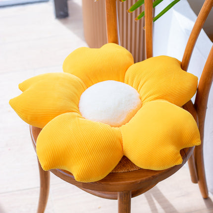 Peekaboo Studio Small Daisy Petal Cushion - Soft, Decorative Accent