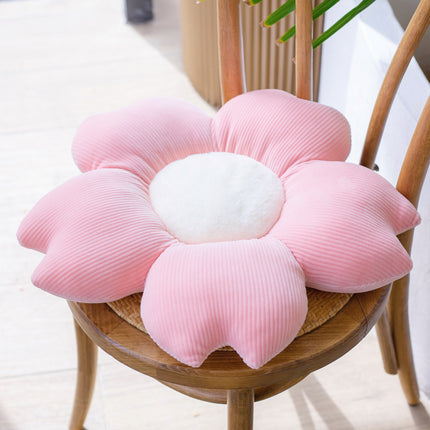 Peekaboo Studio Small Daisy Petal Cushion - Soft, Decorative Accent