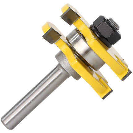 Three Tooth Ti Type Tenon Knife T Slot Milling Cutter Carbide Eight Handles