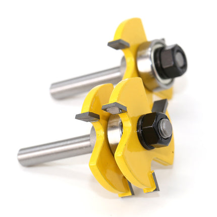 Three Tooth Ti Type Tenon Knife T Slot Milling Cutter Carbide Eight Handles