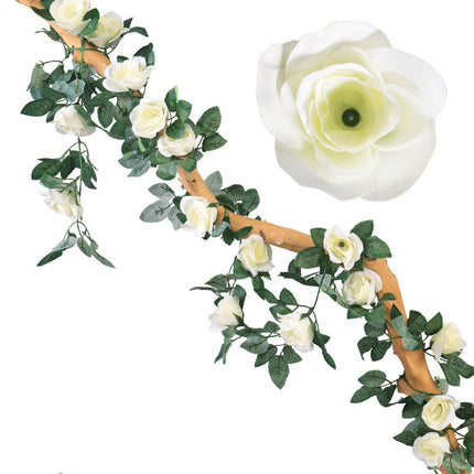 Peekaboo Studio Artificial Rose Flower Vine - Durable, Realistic Desig