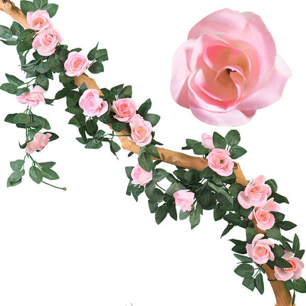 Peekaboo Studio Artificial Rose Flower Vine - Durable, Realistic Desig