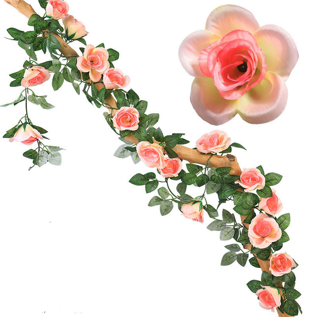 Peekaboo Studio Artificial Rose Flower Vine - Durable, Realistic Desig