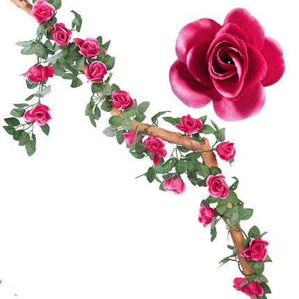 Peekaboo Studio Artificial Rose Flower Vine - Durable, Realistic Desig