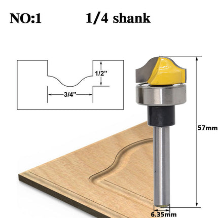 Carbide Face Milling Cutter With Quarter Half And Eight Handle Options