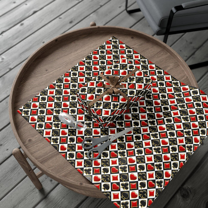 Elegant Personalized Chess Cells Gift Wrap - Artisan Crafted in the USA