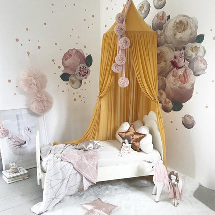 Peekaboo Studio Children's Dome Tent with Chiffon Mosquito Net & Bed C