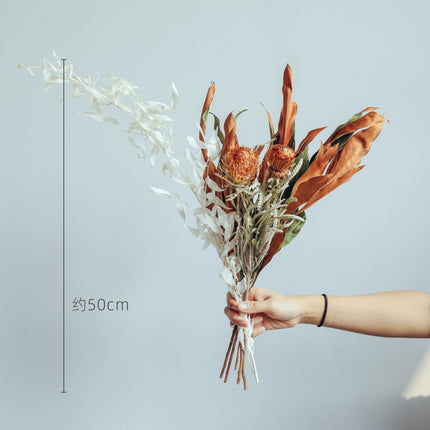 Peekaboo Studio Double-Sided Dried Flower Bouquet - Japanese Retro Sty