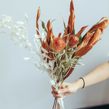 Peekaboo Studio Double-Sided Dried Flower Bouquet - Japanese Retro Sty