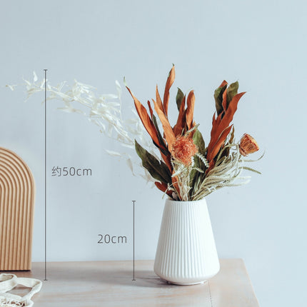 Peekaboo Studio Double-Sided Dried Flower Bouquet - Japanese Retro Sty