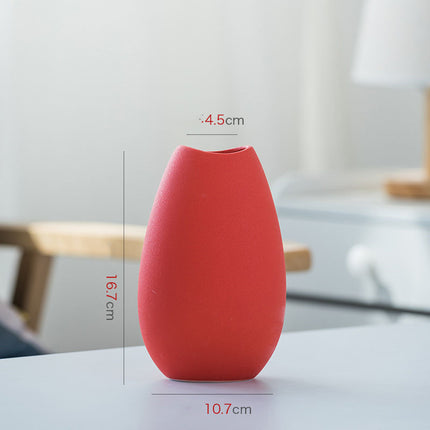 Nordic Style Small Porcelain Vase Decoration For Living Room
