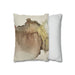 Luxurious Gold Textured Throw Pillow Cover