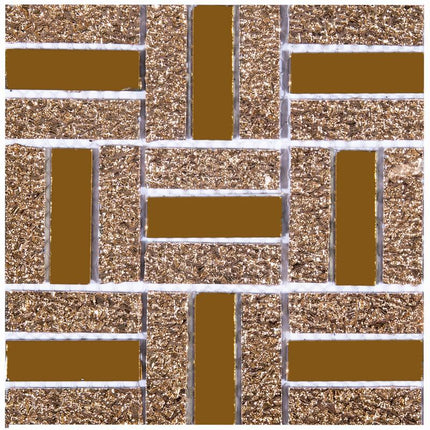 Peekaboo Studio Waterproof PVC Tile Sticker - Self-Adhesive Mosaic Fil