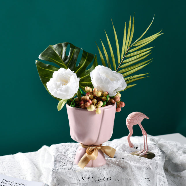 Peekaboo Studio Artificial Flower Arrangement - Elegant Home Decor