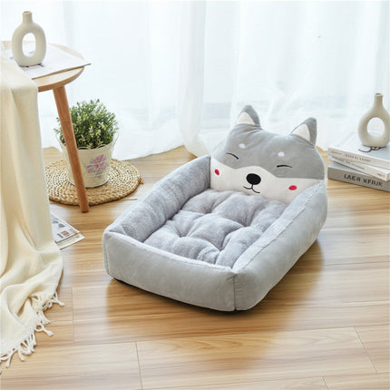 3D Animal Fleece Pet Bed — Cats & Dogs, S to XL